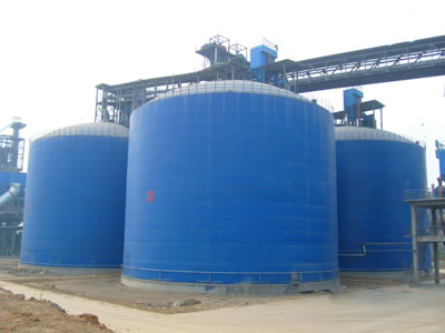 浚县水泥钢板库改造